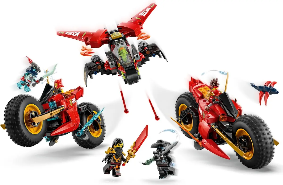 LEGO Ninjago 71844 Ninja Combat Vehicle set, image 9