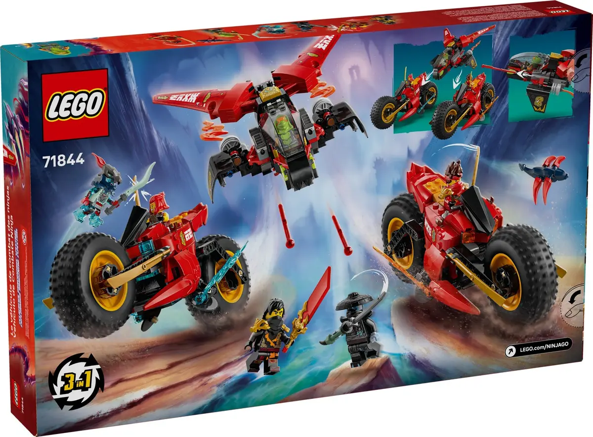LEGO Ninjago 71844 Ninja Combat Vehicle set, image 2