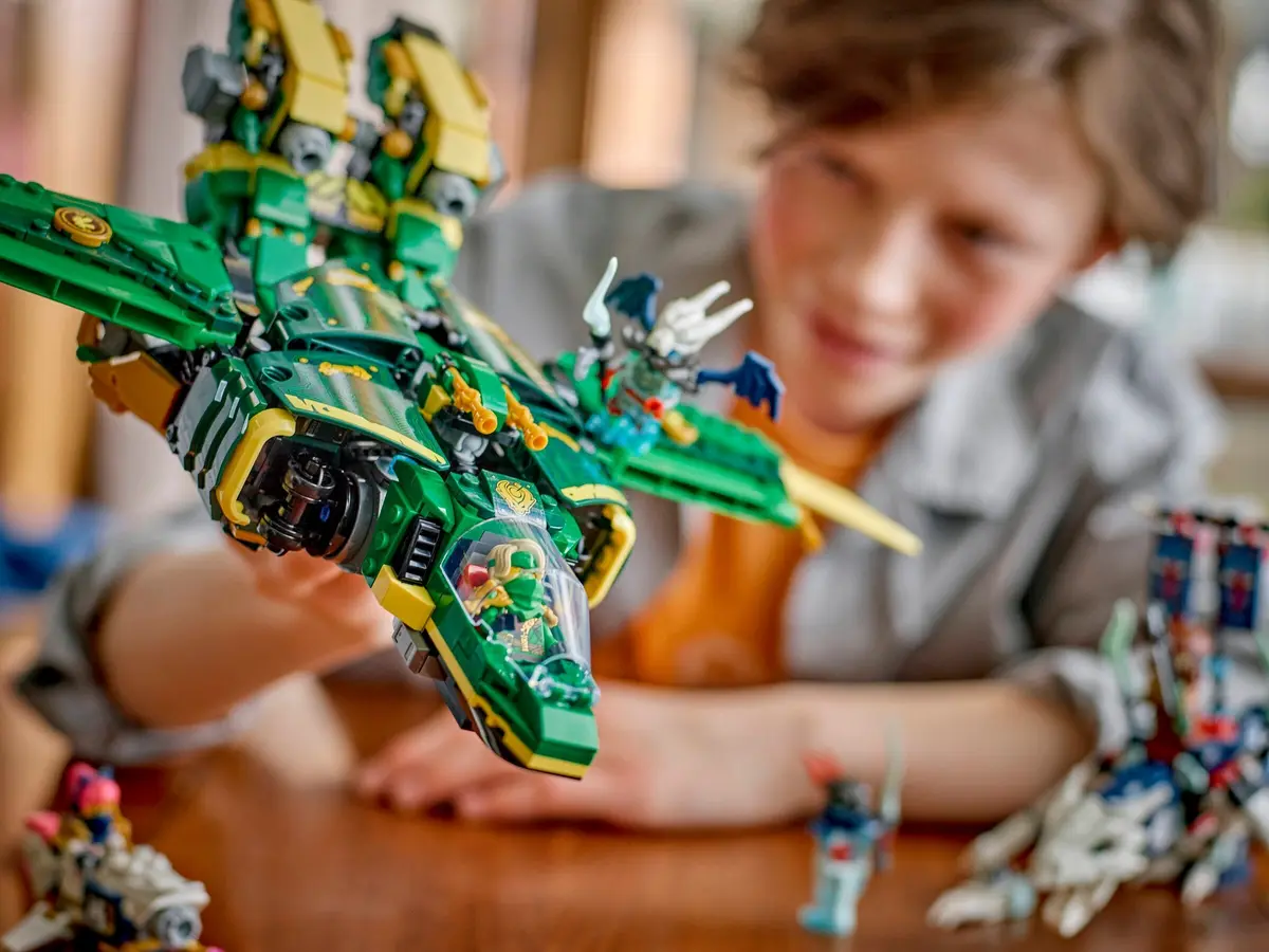 LEGO Ninjago 71845 Lloyd's Jet Mech set, image 5