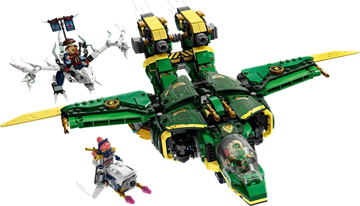 LEGO Ninjago 71845 Lloyd's Jet Mech set, image 9
