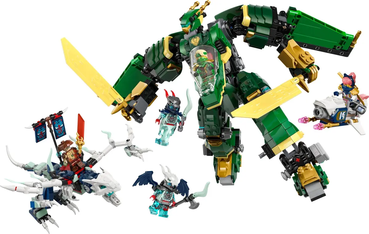 LEGO Ninjago 71845 Lloyd's Jet Mech set