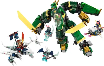 LEGO Ninjago 71845 Lloyd's Jet Mech set
