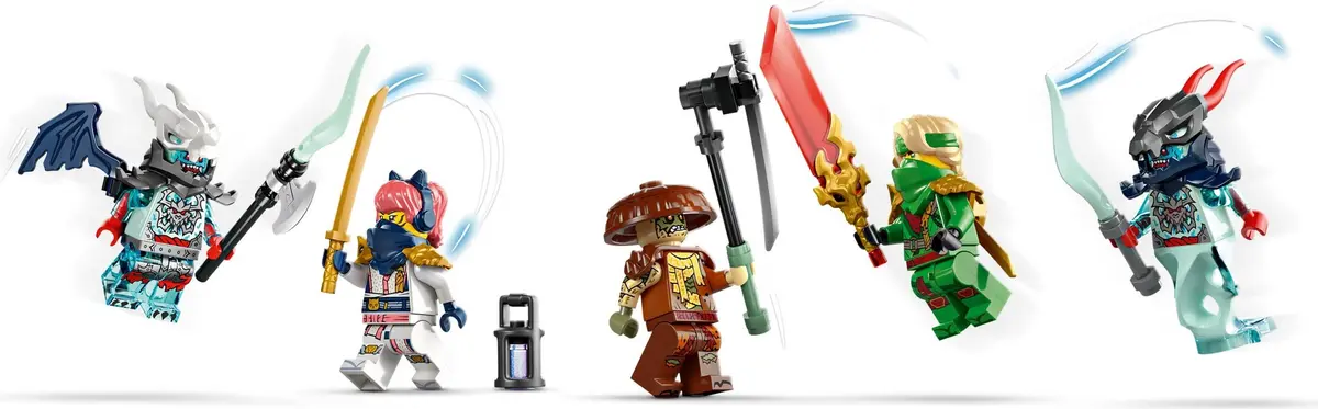 LEGO Ninjago 71845 Lloyd's Jet Mech set, image 8