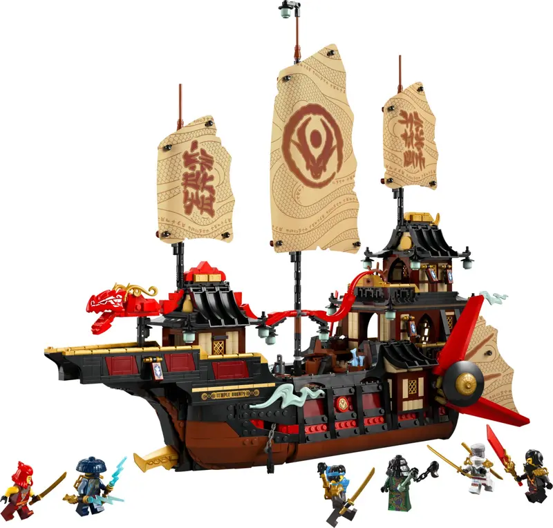 LEGO Ninjago 71848 The Temple Bounty set