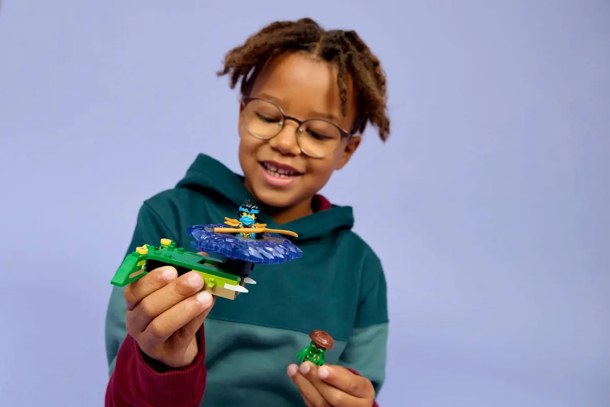 LEGO Ninjago 71849 Nya vs. Mutation Monster Spinner set, image 5