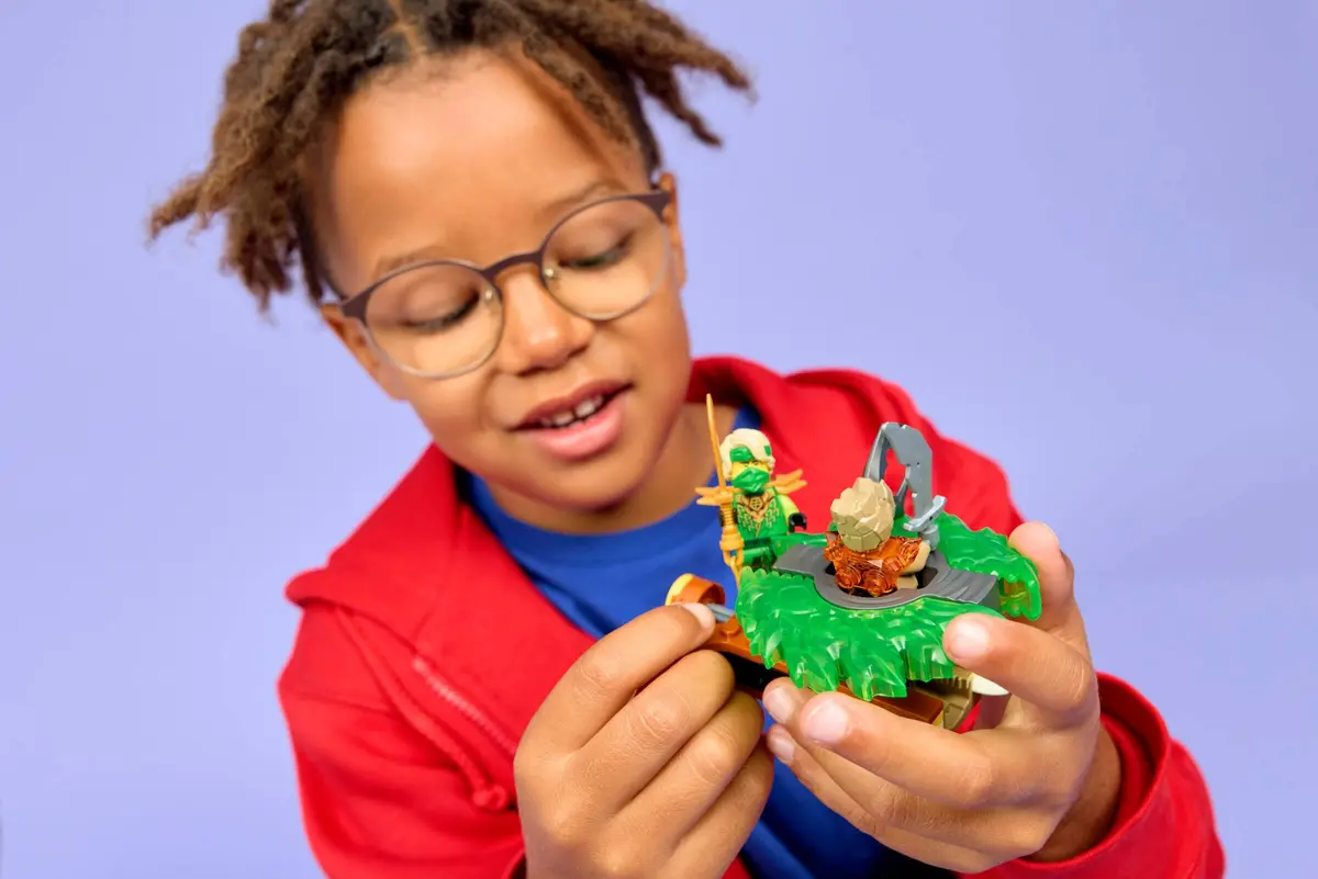 LEGO Ninjago 71850 Lloyd vs. Earth Monster Spinner set, image 5