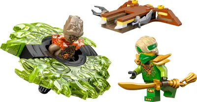 LEGO Ninjago 71850 Lloyd vs. Earth Monster Spinner set