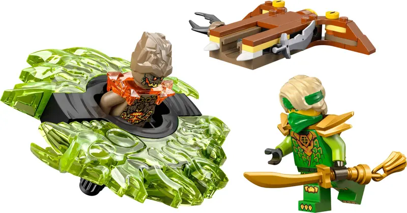 LEGO Ninjago 71850 Lloyd vs. Earth Monster Spinner set