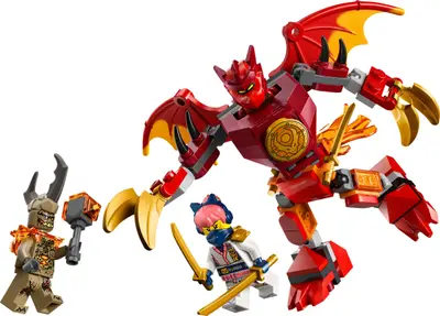 LEGO Ninjago 71851 Kai's Dragon Mech Battle Pack set