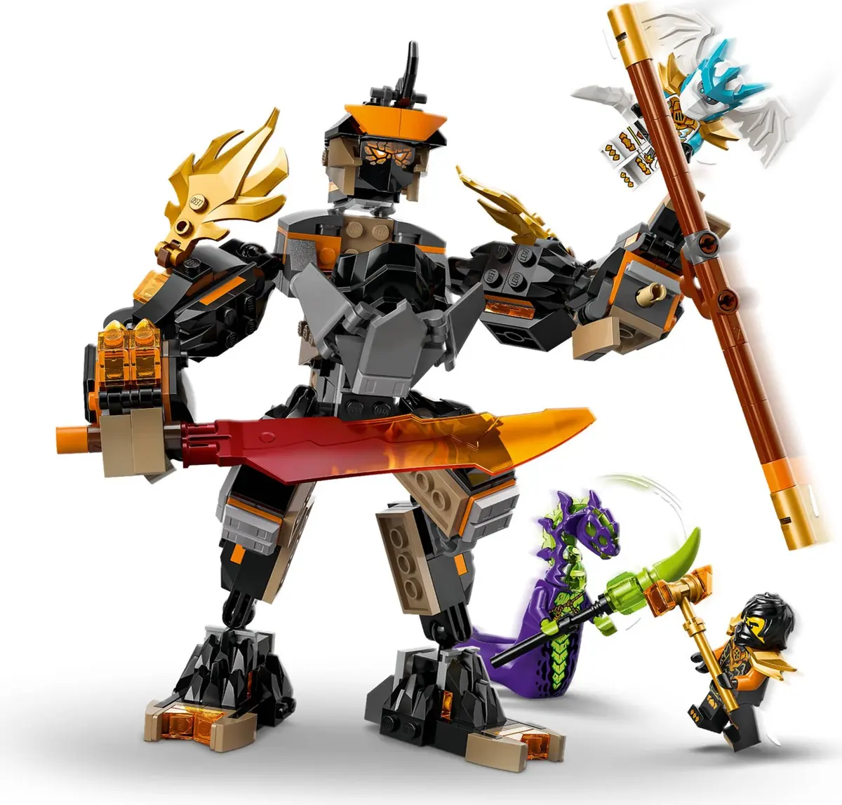LEGO Ninjago 71854 Cole's Mission Mech set, image 9