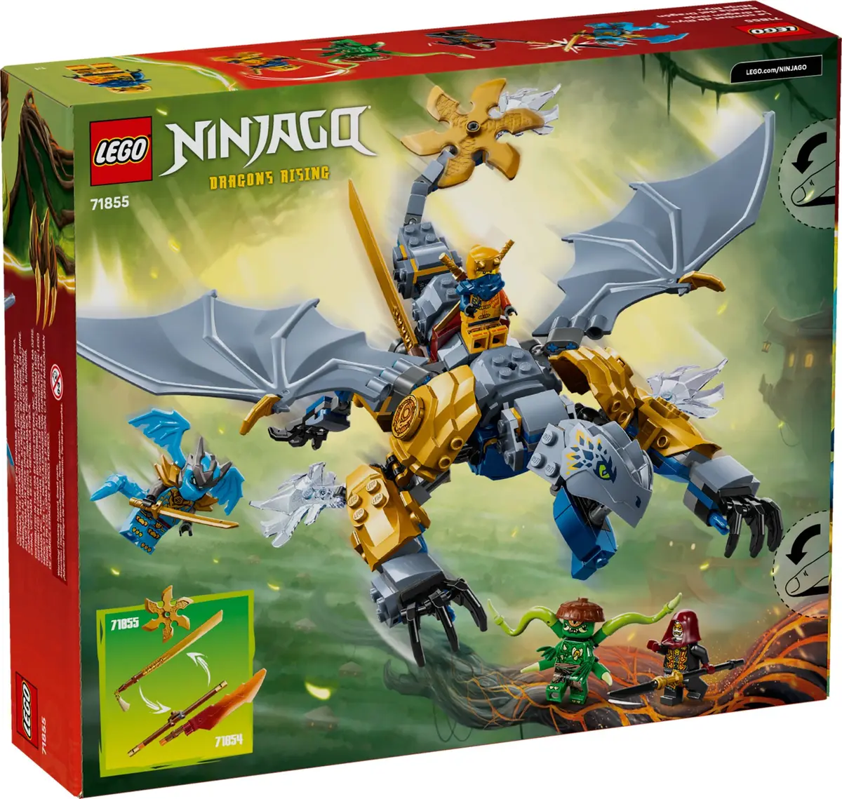 LEGO Ninjago 71855 Ninja Dragon Riyu's Battle set, image 2