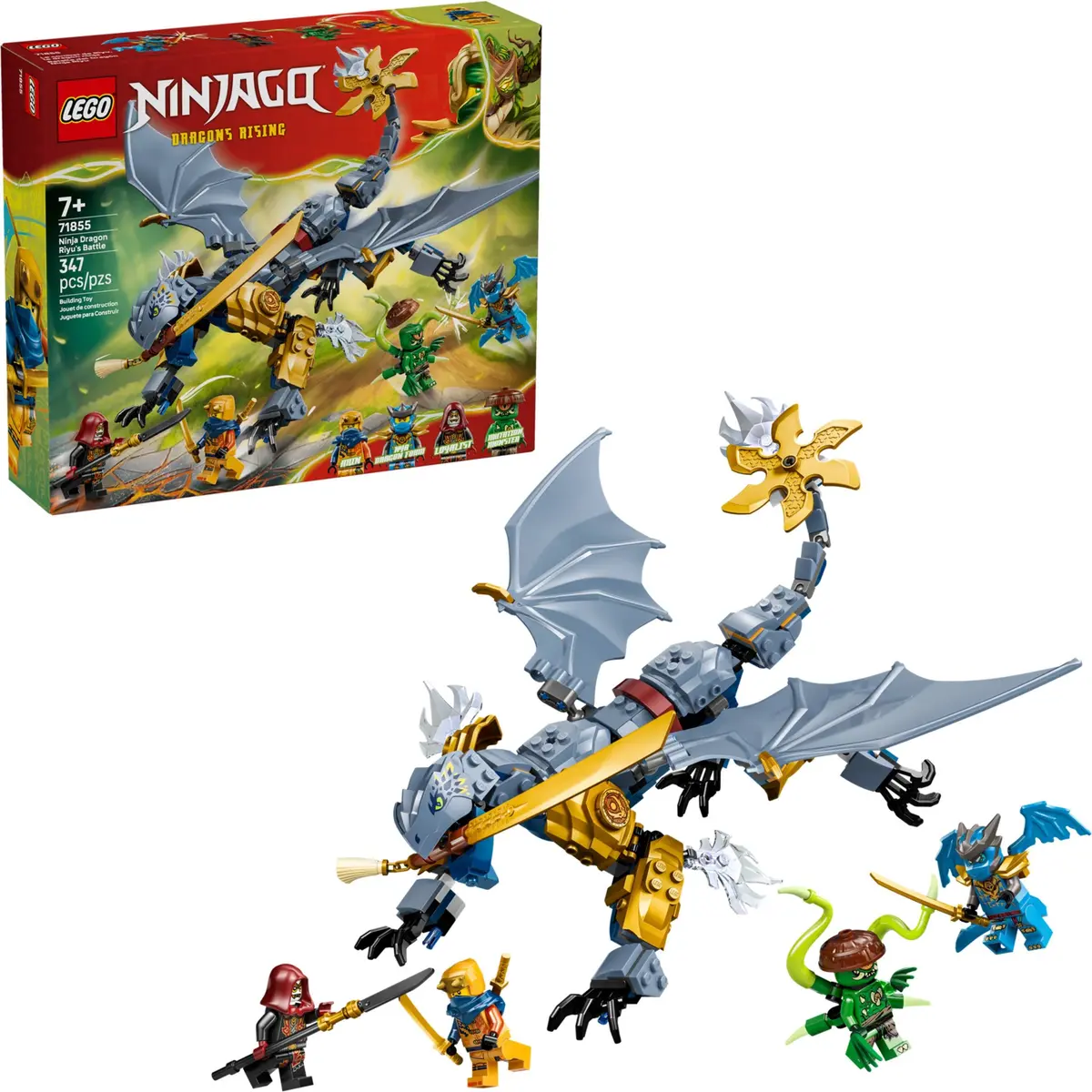LEGO Ninjago 71855 Ninja Dragon Riyu's Battle set, image 3