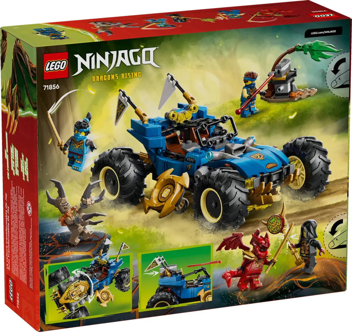 LEGO Ninjago 71856 Jay's Transforming Car set, image 2