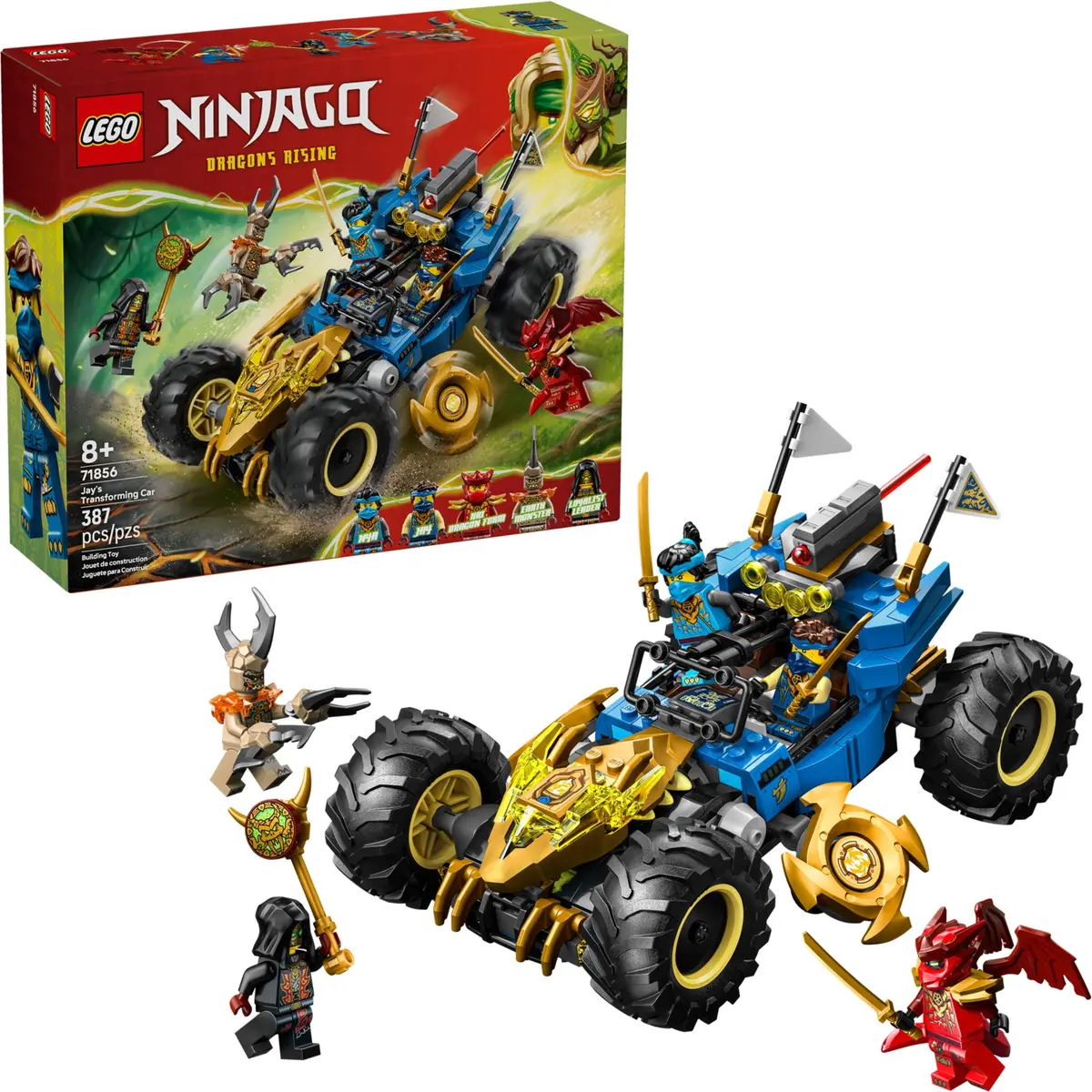 LEGO Ninjago 71856 Jay's Transforming Car set, image 3