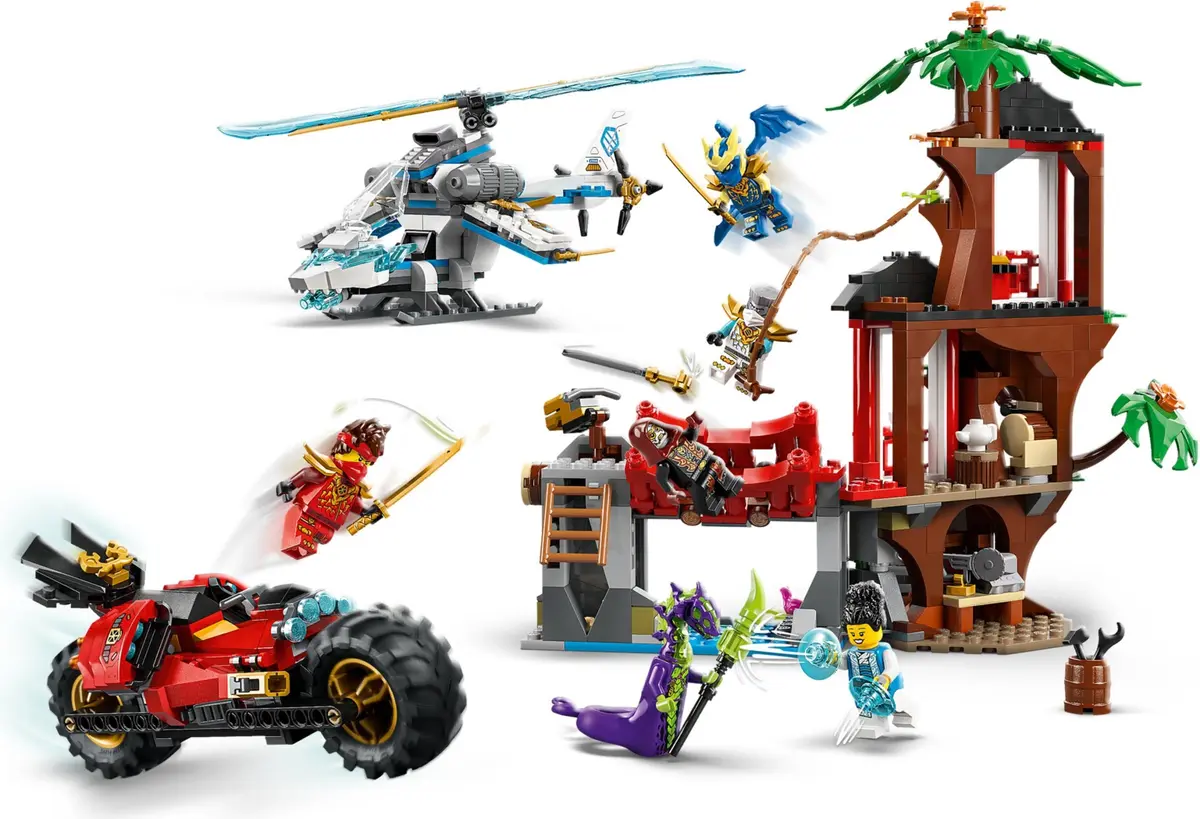 LEGO Ninjago 71857 Ninja Vehicle Tree House Battle set, image 9
