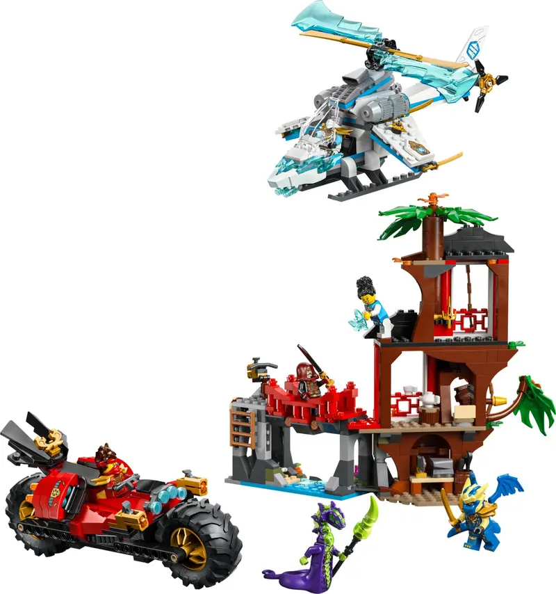 LEGO Ninjago 71857 Ninja Vehicle Tree House Battle set