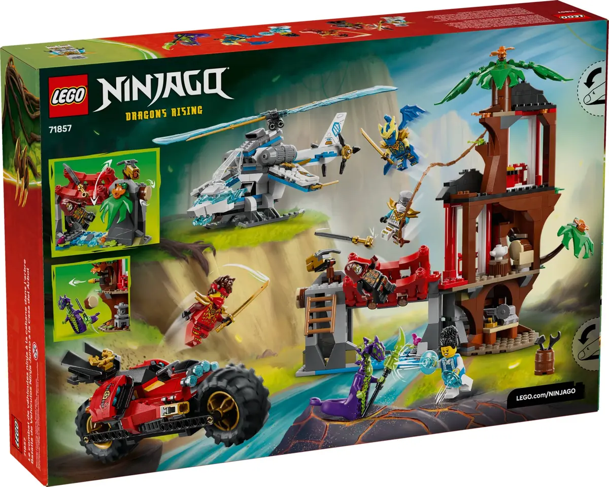 LEGO Ninjago 71857 Ninja Vehicle Tree House Battle set, image 2