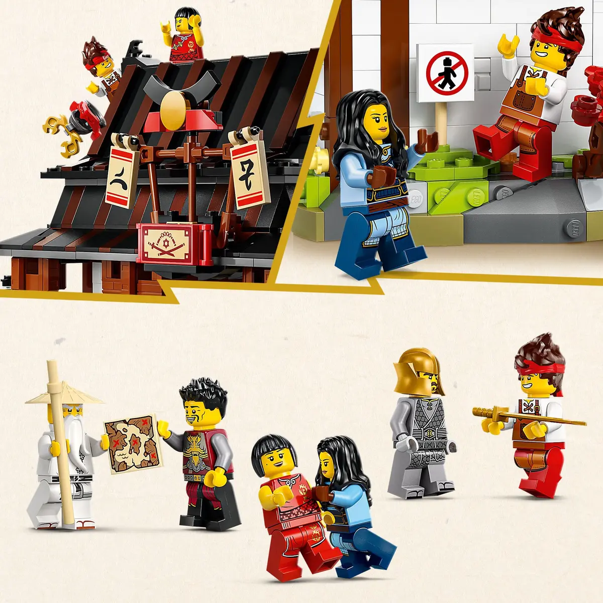 LEGO Ninjago 71858 Four Weapons Blacksmith set, image 3