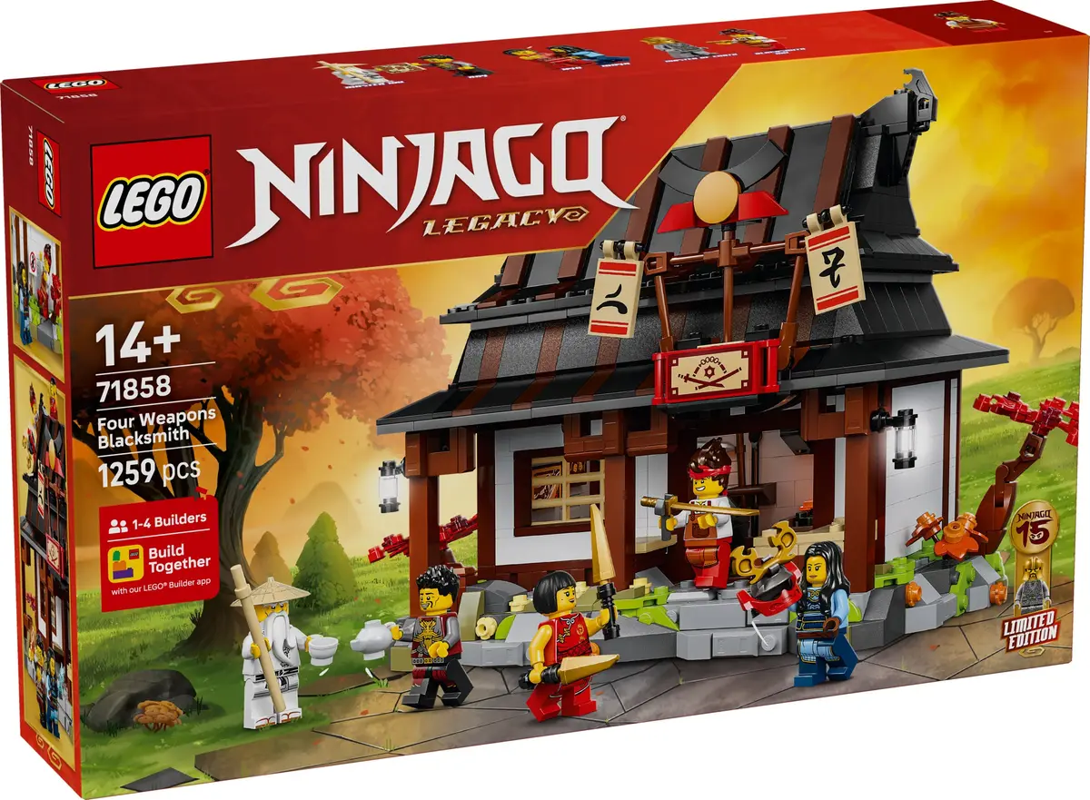 LEGO Ninjago 71858 Four Weapons Blacksmith set, image 2