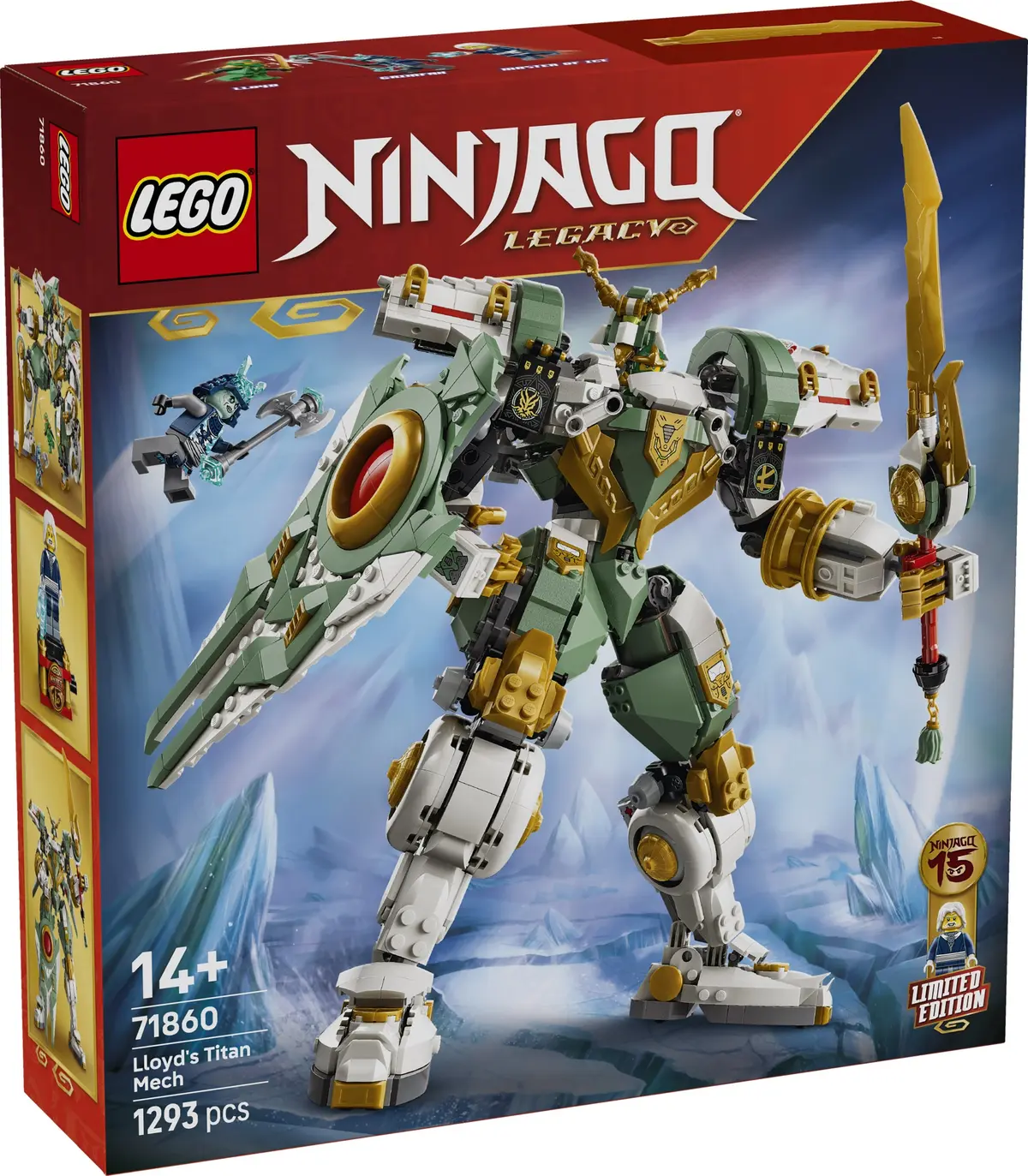 LEGO Ninjago 71860 Lloyd's Titan Mech set, image 3