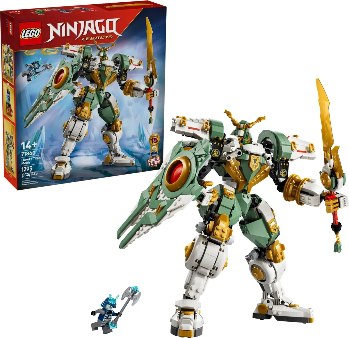 LEGO Ninjago 71860 Lloyd's Titan Mech set, image 4