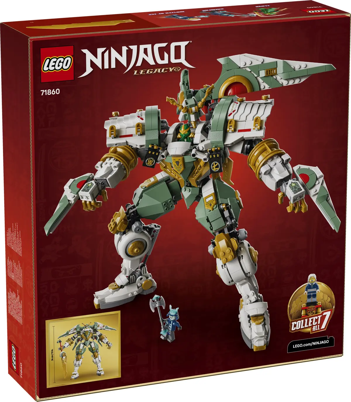 LEGO Ninjago 71860 Lloyd's Titan Mech set, image 2