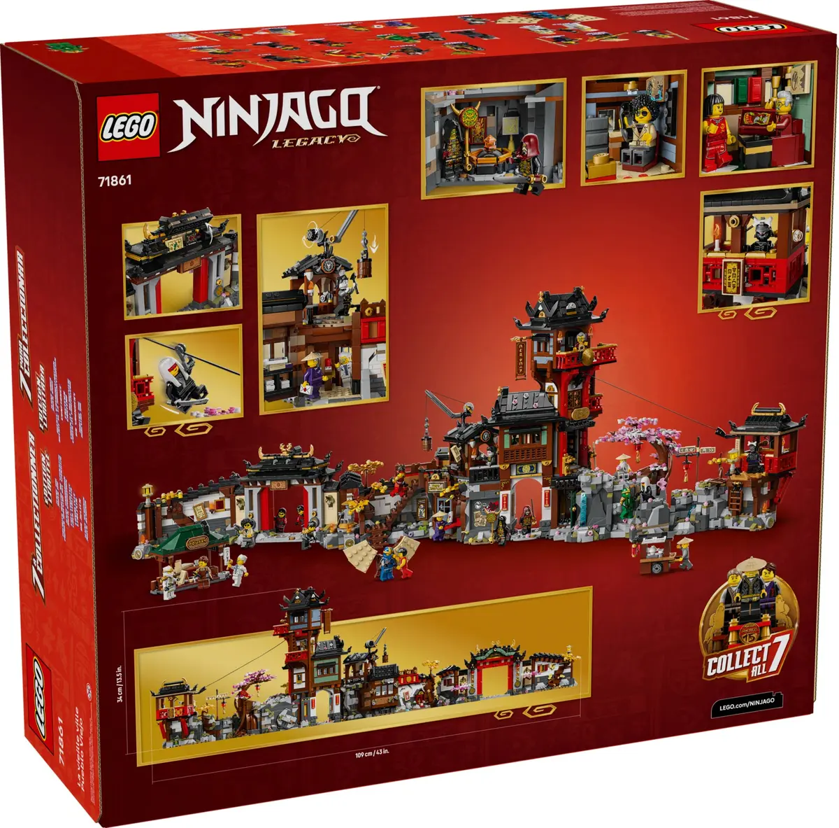 LEGO Ninjago 71861 The Old Town set, image 3