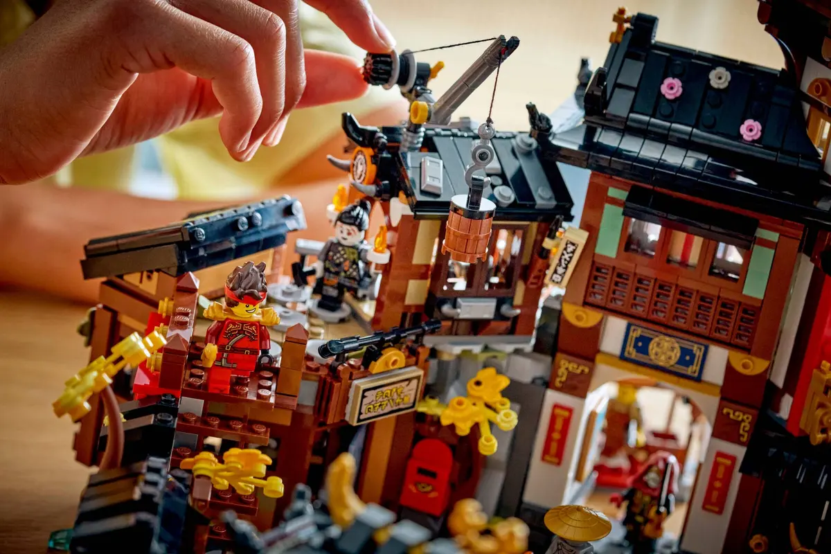 LEGO Ninjago 71861 The Old Town set, image 7
