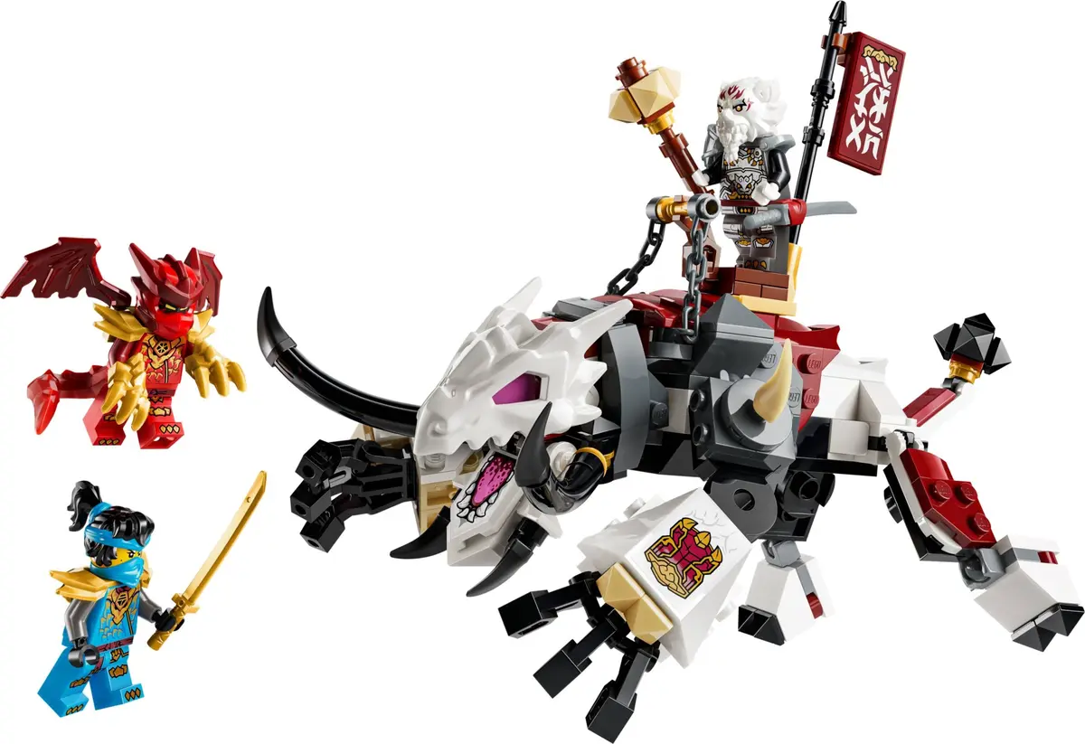 LEGO Ninjago 71863 Zilvar and Grimtak the Dragon Beast set