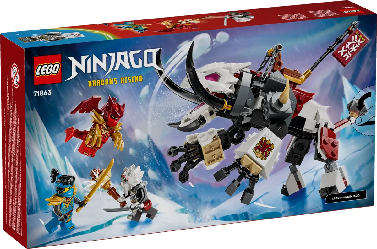 LEGO Ninjago 71863 Zilvar and Grimtak the Dragon Beast set, image 2