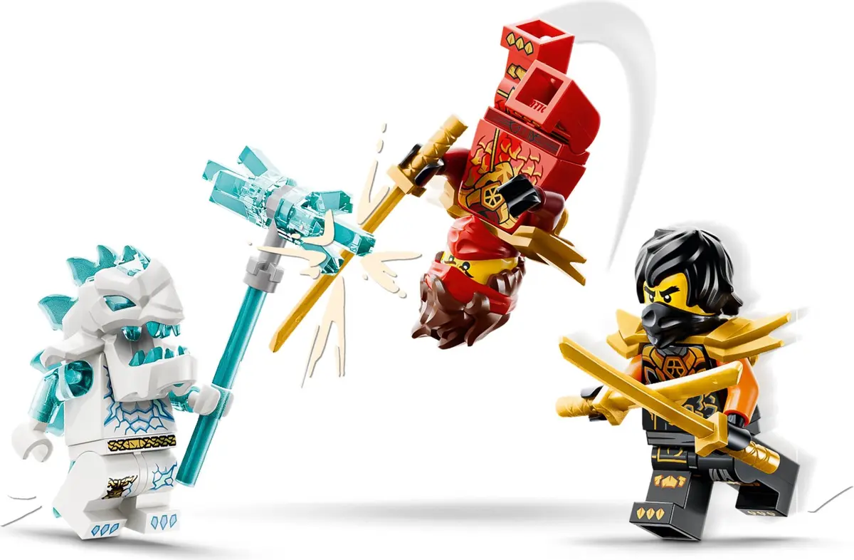 LEGO Ninjago 71864 Kai and Cole's Combiner Vehicles set, image 9