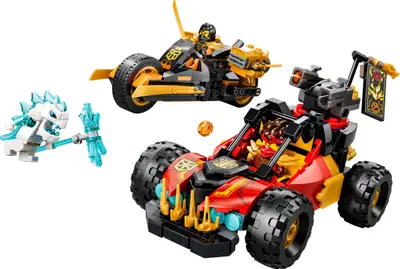 LEGO Ninjago 71864 Kai and Cole's Combiner Vehicles set