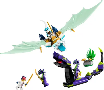 LEGO Ninjago 71865 Zane's Ice Dragon Battle set