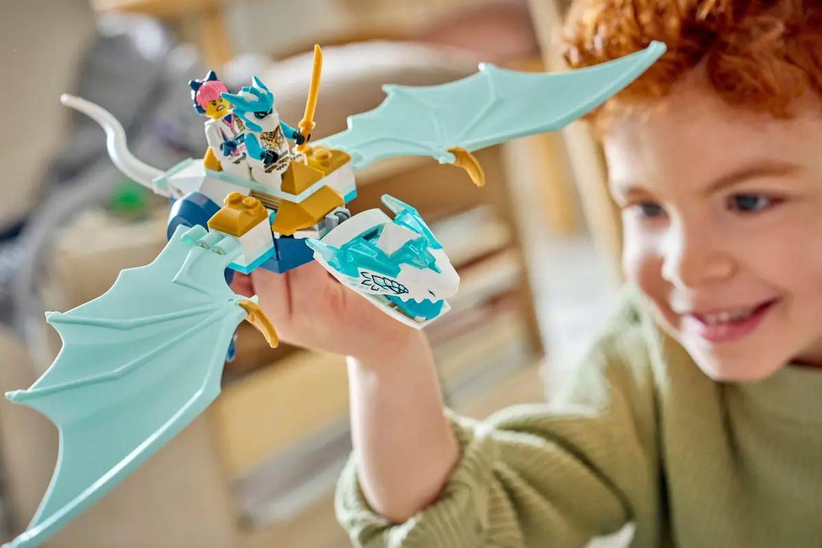 LEGO Ninjago 71865 Zane's Ice Dragon Battle set, image 6