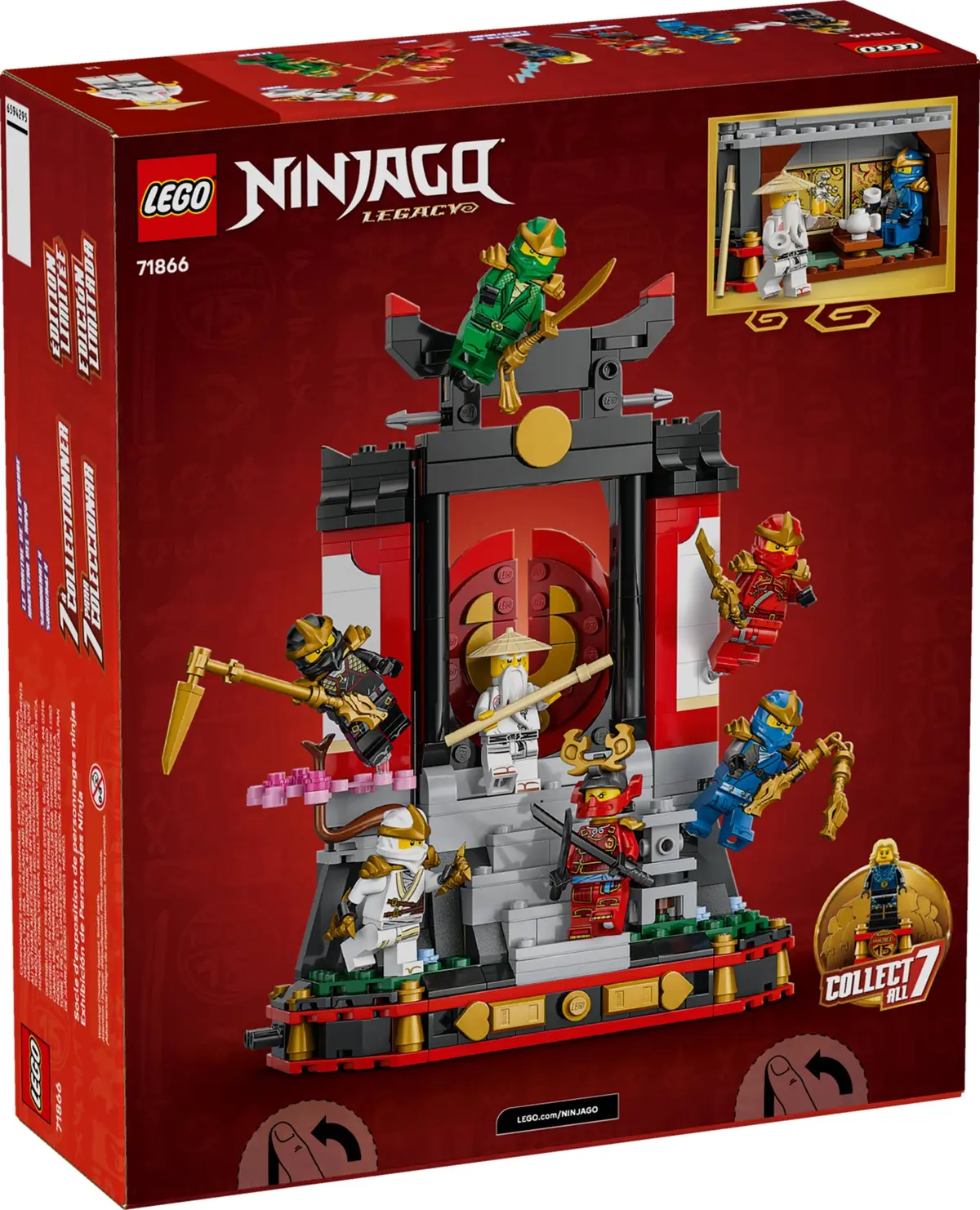 LEGO Ninjago 71866 Ninja Character Display set, image 2