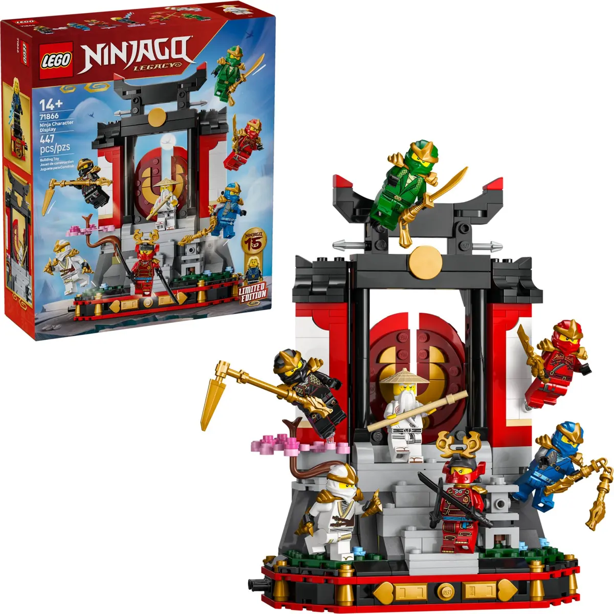 LEGO Ninjago 71866 Ninja Character Display set, image 3