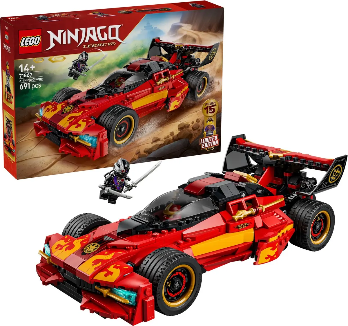 LEGO Ninjago 71867 X-1 Ninja Charger set, image 2