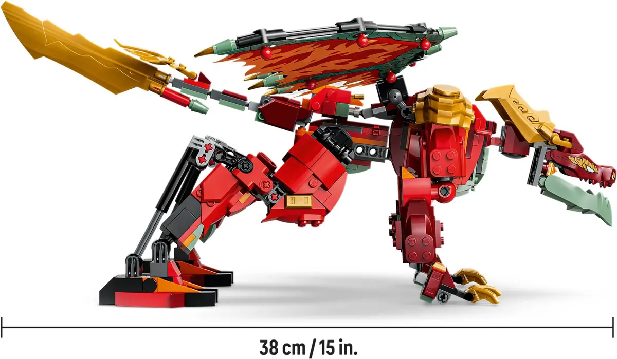 LEGO Ninjago 71868 Wyldfyre's Transforming Dragon Mech set, image 12