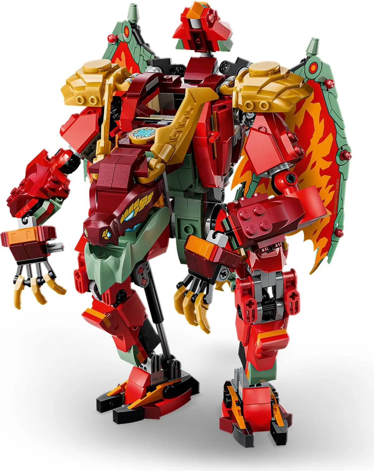 LEGO Ninjago 71868 Wyldfyre's Transforming Dragon Mech set, image 14