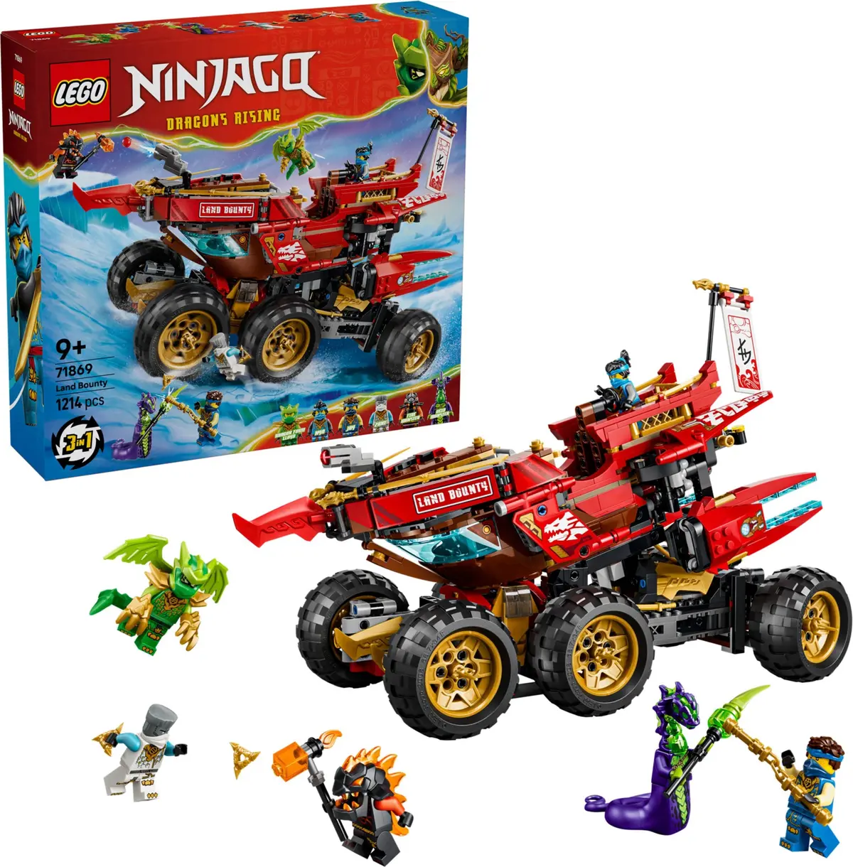 LEGO Ninjago 71869 Land Bounty set, image 3