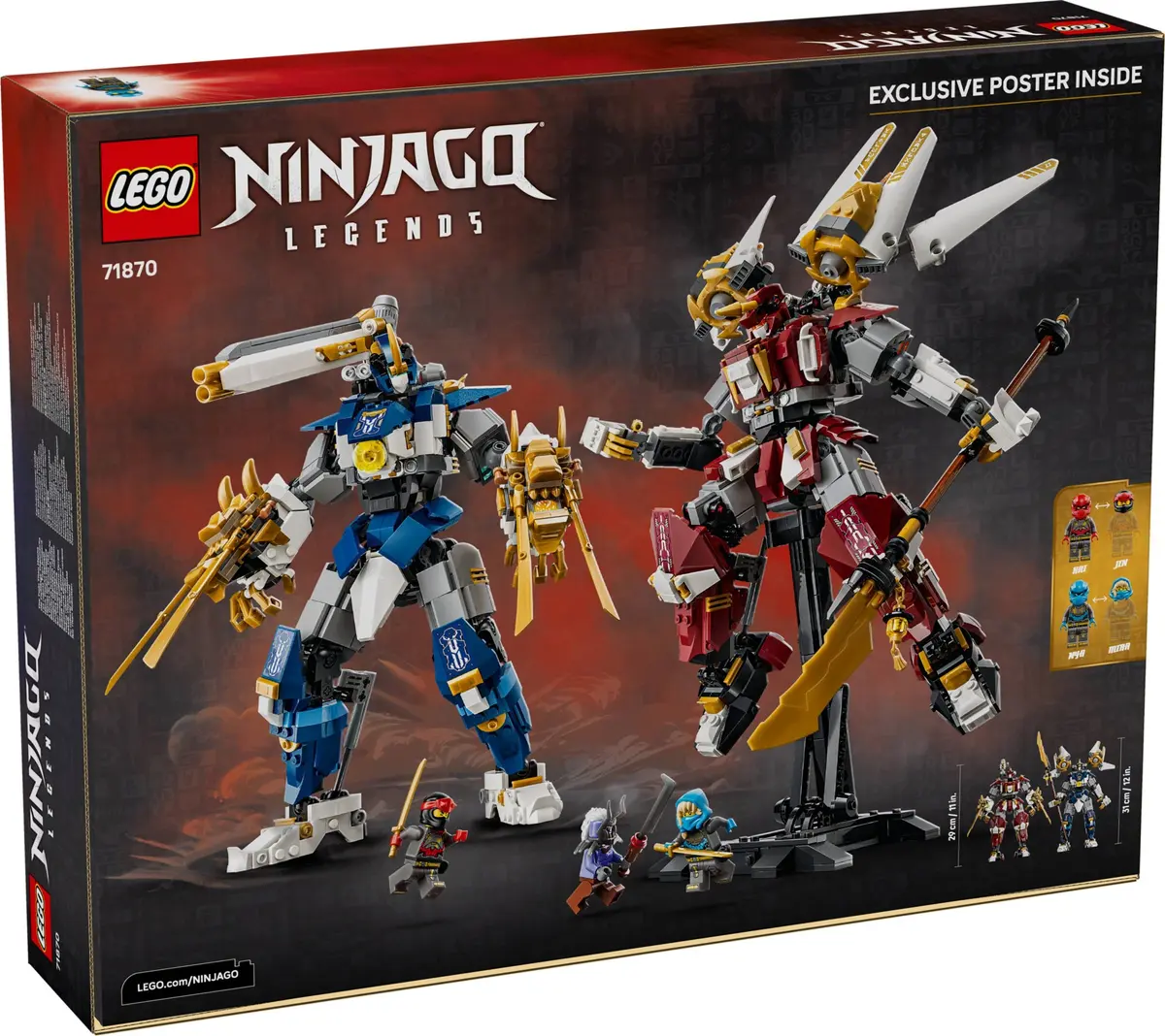 LEGO Ninjago 71870 The Twin Titan Mechs set, image 3