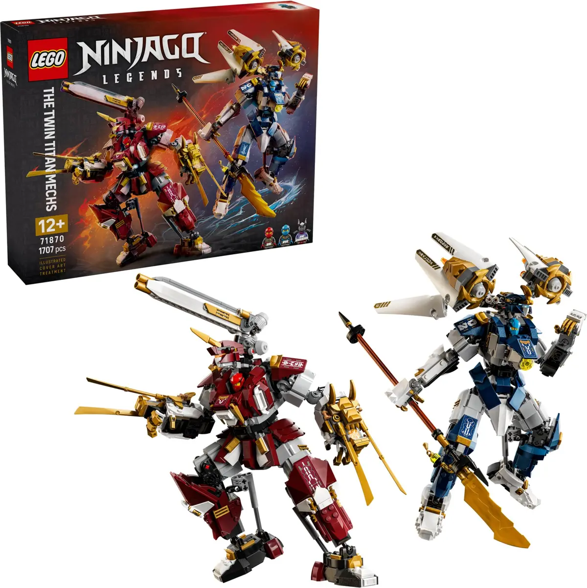 LEGO Ninjago 71870 The Twin Titan Mechs set, image 4