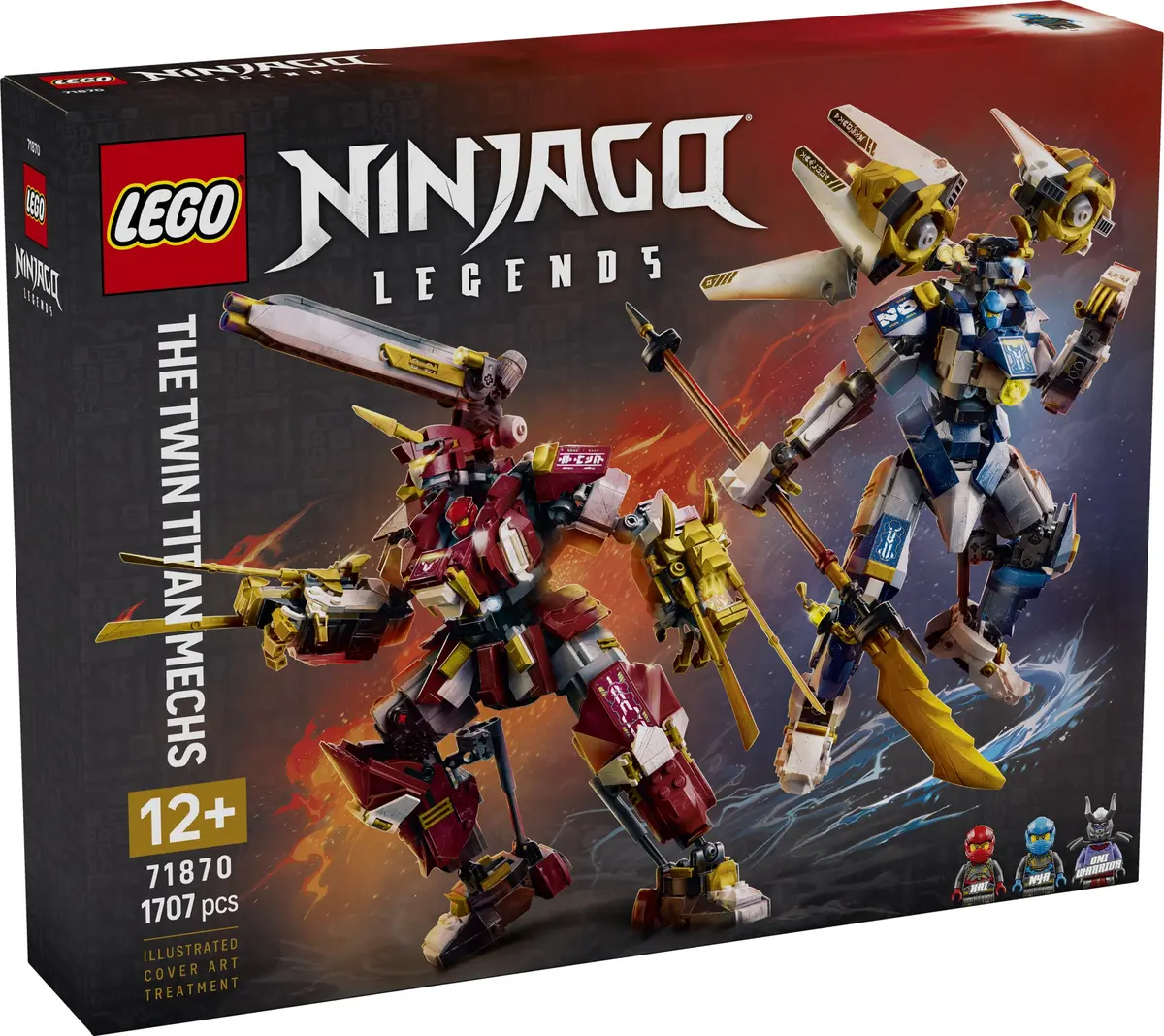 LEGO Ninjago 71870 The Twin Titan Mechs set, image 2