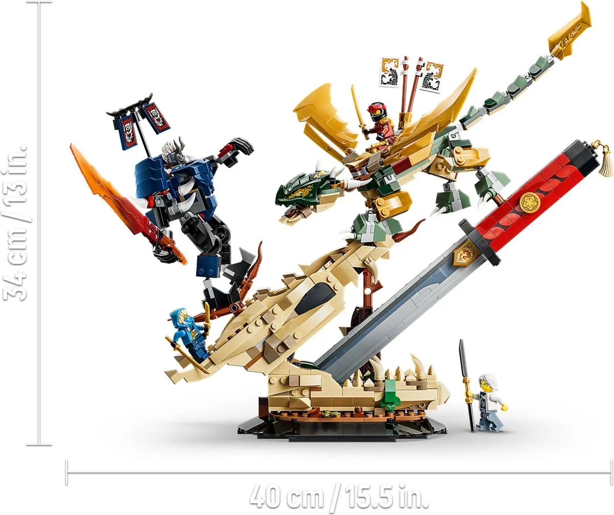 LEGO Ninjago 71871 Battle at the Dragon's Blade set, image 10