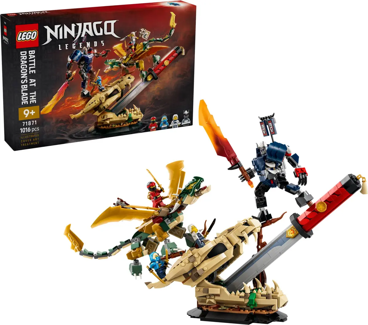 LEGO Ninjago 71871 Battle at the Dragon's Blade set, image 4