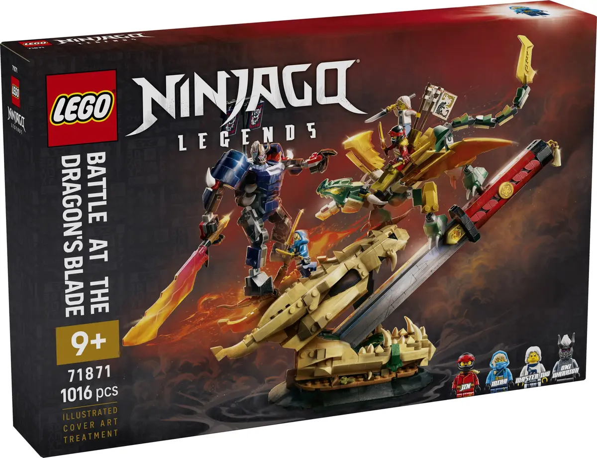 LEGO Ninjago 71871 Battle at the Dragon's Blade set, image 2