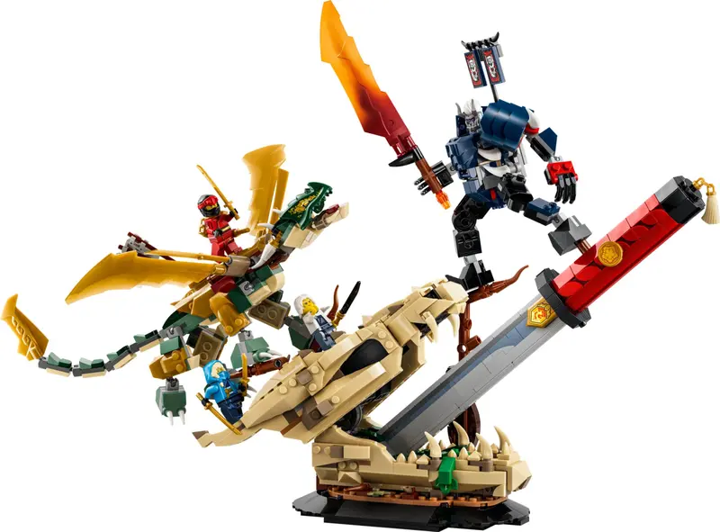 LEGO Ninjago 71871 Battle at the Dragon's Blade set