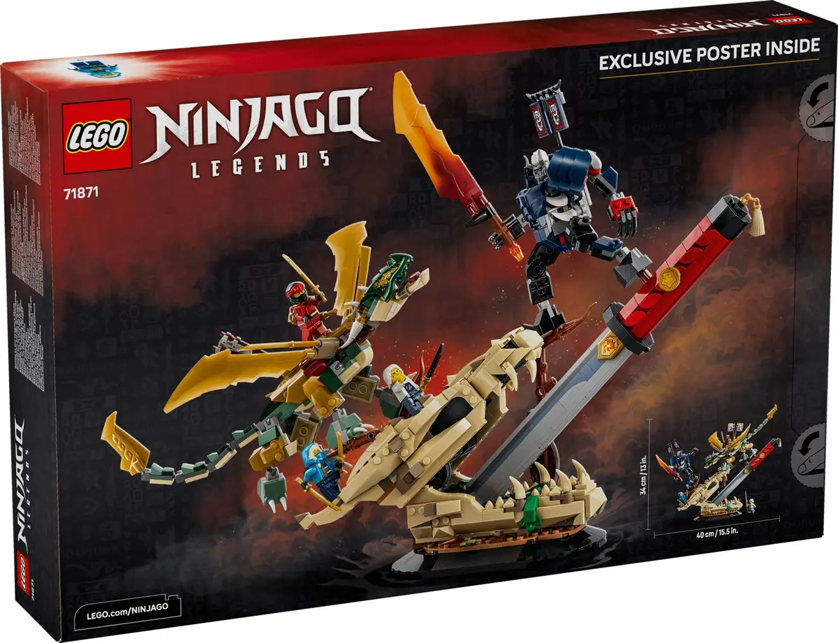 LEGO Ninjago 71871 Battle at the Dragon's Blade set, image 3