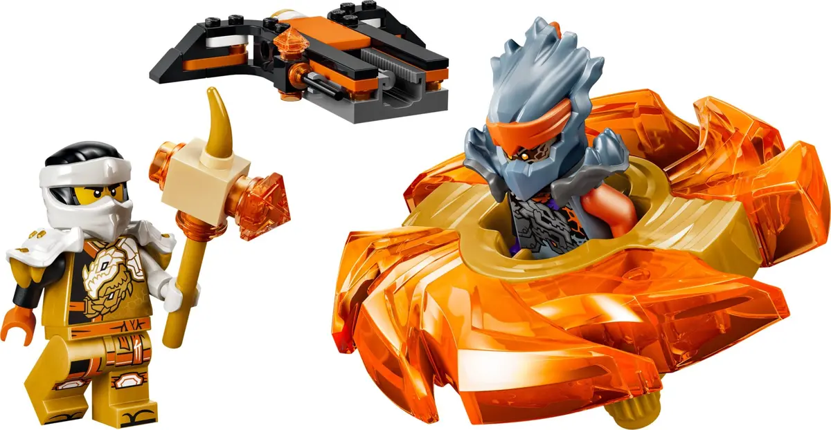 LEGO Ninjago 71873 Cole vs. Evil Cole Spinner set