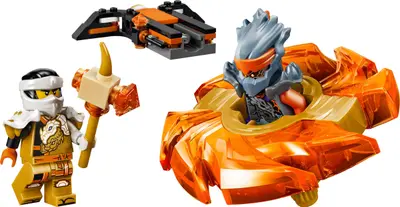 LEGO Ninjago 71873 Cole vs. Evil Cole Spinner set